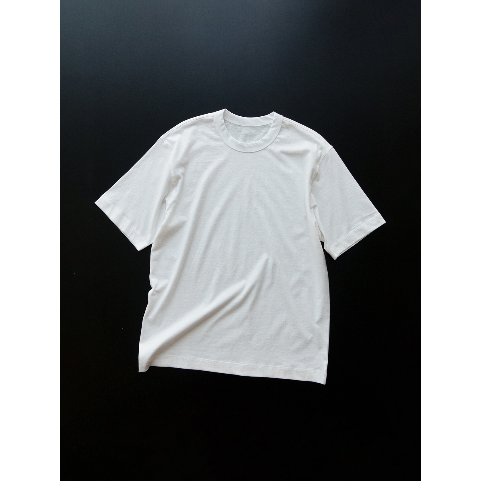 WHIMIN 稀有材料Aegean Organic爱琴海有机长绒棉T恤