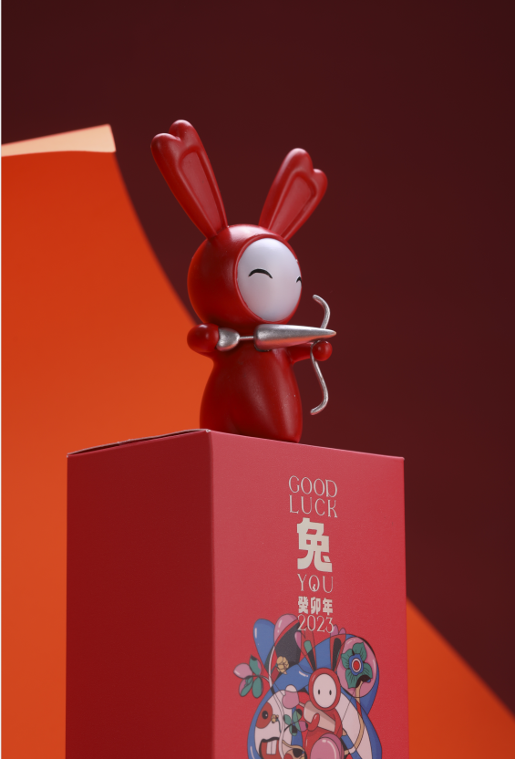 星球再现手办吉祥物兔年生肖