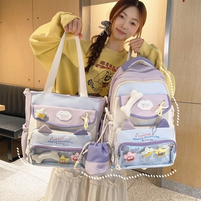 书包女初中生大容量结实耐用