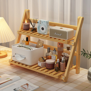 简易书架桌面置物架多层收纳层架室内办公桌上整理架子飘窗台置物