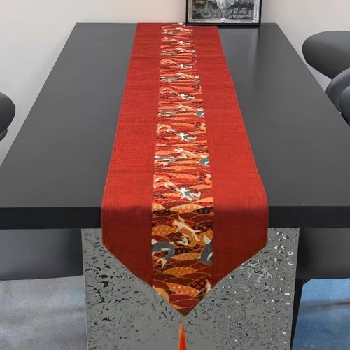 备婚好物新中式结婚桌旗喜庆盖布