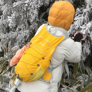 多巴胺双肩背包大容量登山包户外骑行徒步轻便背包登山包通勤书包