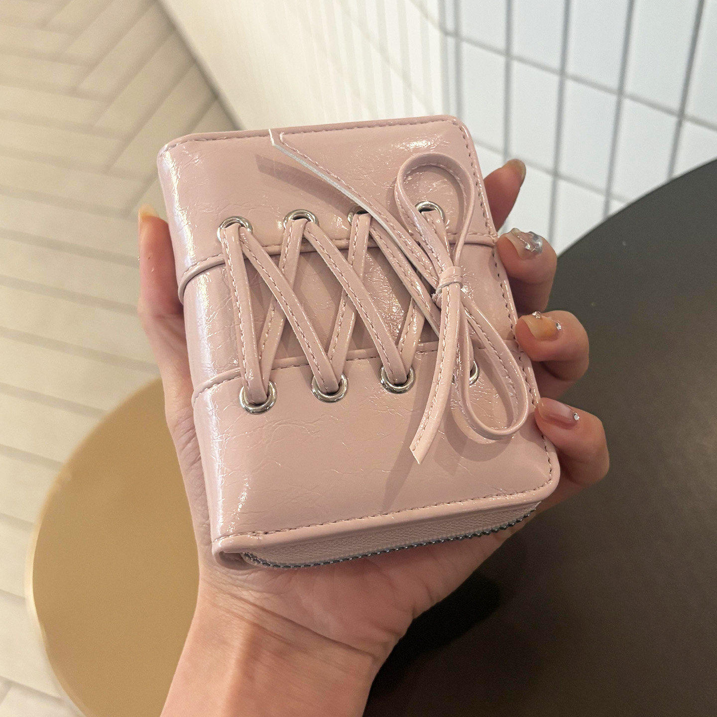 2026新款韩系蝴蝶结钱包女卡包一体轻薄小巧收纳包零钱包学生钱夹,箱包皮具/热销女包/男包,钱包,淘宝优惠券,粉丝福利购,淘宝优惠卷