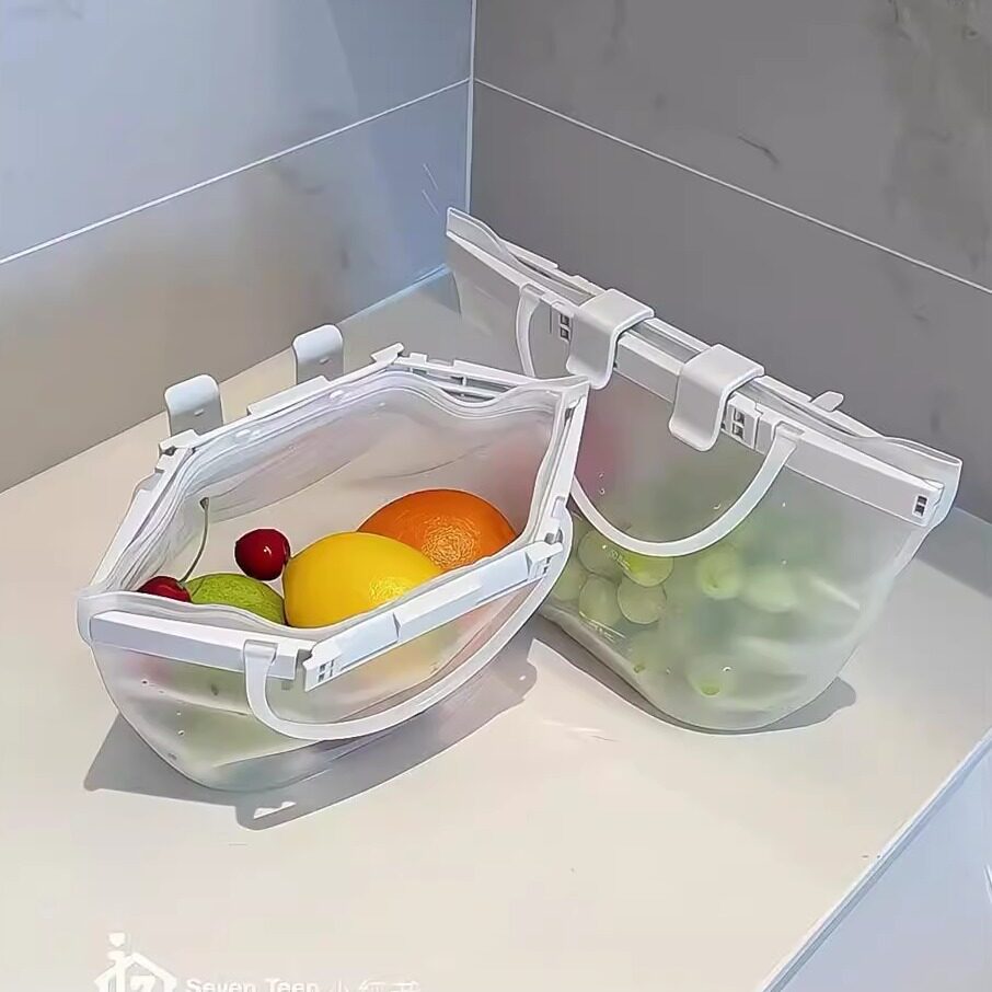 环保又好用硅胶密封收纳袋大容量可微波可水洗食品保鲜袋冰箱水果,餐饮具,饭盒/保温桶/保温提锅,淘宝优惠券,粉丝福利购,淘宝优惠卷