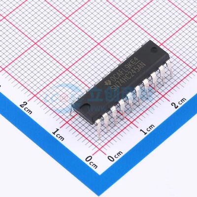 SN74HC245AN PDIP-20 缓冲器/驱动器/收发器 TI全新正品原装 电子