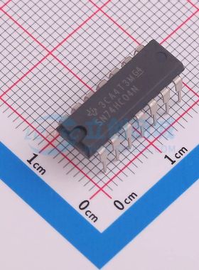 SN74HC04NE4 PDIP-14 反相器 TI全新正品原装 电子元件配单