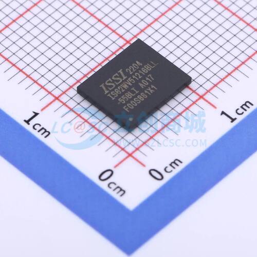 IS62WV51216BLL-55BLI MBGA-48(7.2x8.7) 静态随机存取存储器(SRA