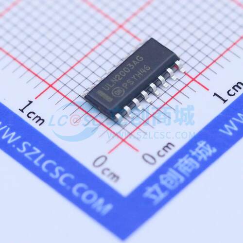 ULN2003ADR2G SOIC-16 达林顿晶体管阵列 ON(安森美)全新原装 电