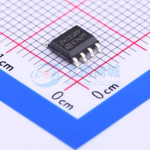 M24C01-RMN6TP SO-8 EEPROM ST(意法半导体)全新原装 电子元件配