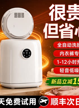 内衣洗衣机内裤专用袜子小型迷你洗脱烘干一体高温全自动洗袜机