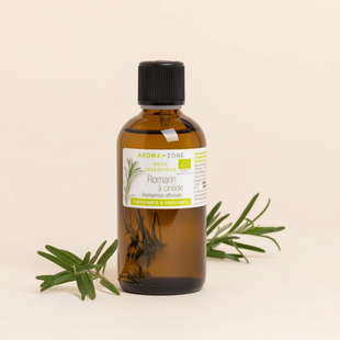 法国aroma zone AZ 芳疗有机桉油醇迷迭香单方精油100ML romarin