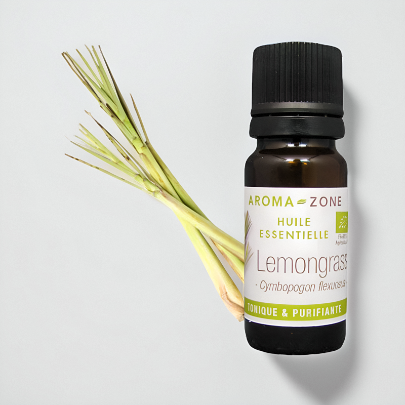 法国aroma zone AZ 有机柠檬香茅/柠檬草单方精油lemongrass