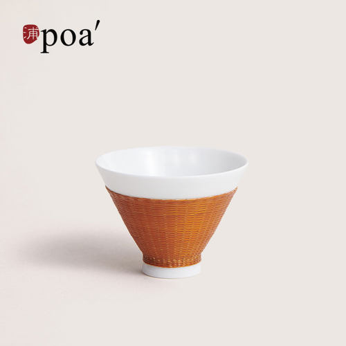 poa陶瓷手工茶杯家用单个