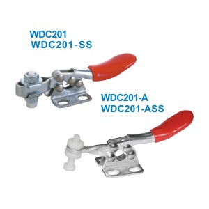 快速夹钳怡合达WDC201 WDC201-AWDC201-ASS WDC201-SS水平压紧式