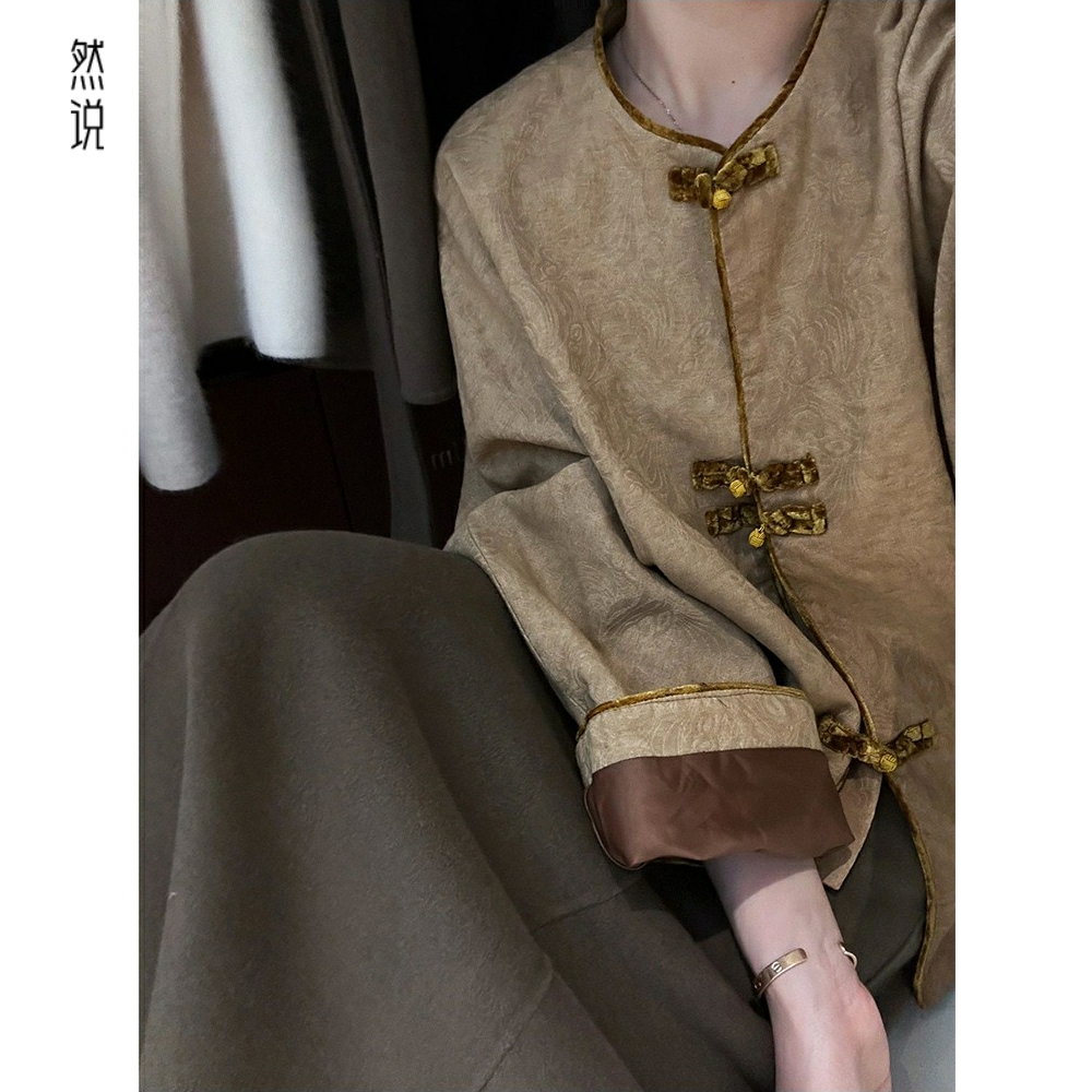 秋装外套高级感新中式国风