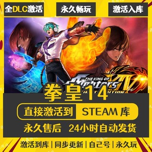 CDKEY全DLC国区游戏入库全球激活 激活码 买一送一 拳皇14