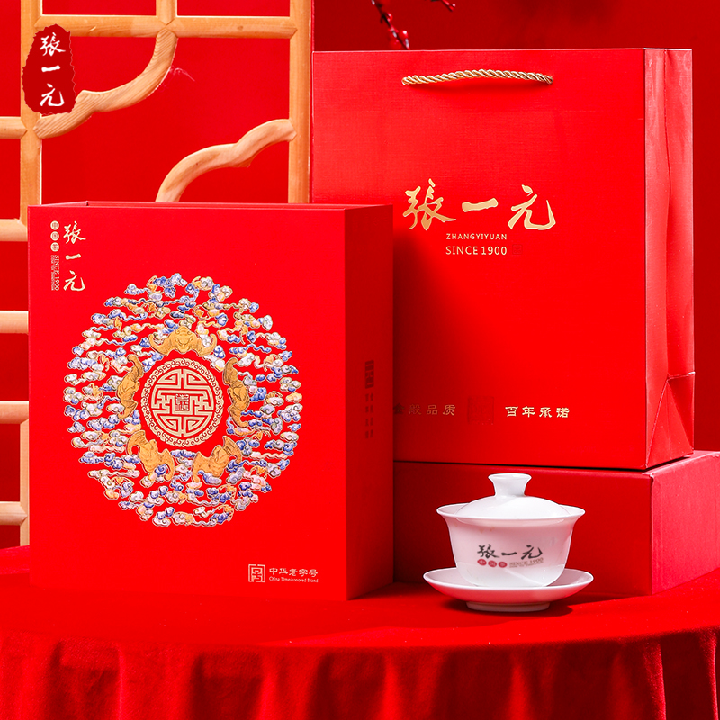 张一元云南滇红礼盒装300g