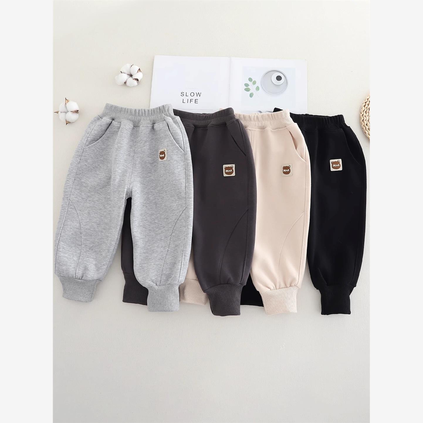 男童裤子春秋儿装2025新