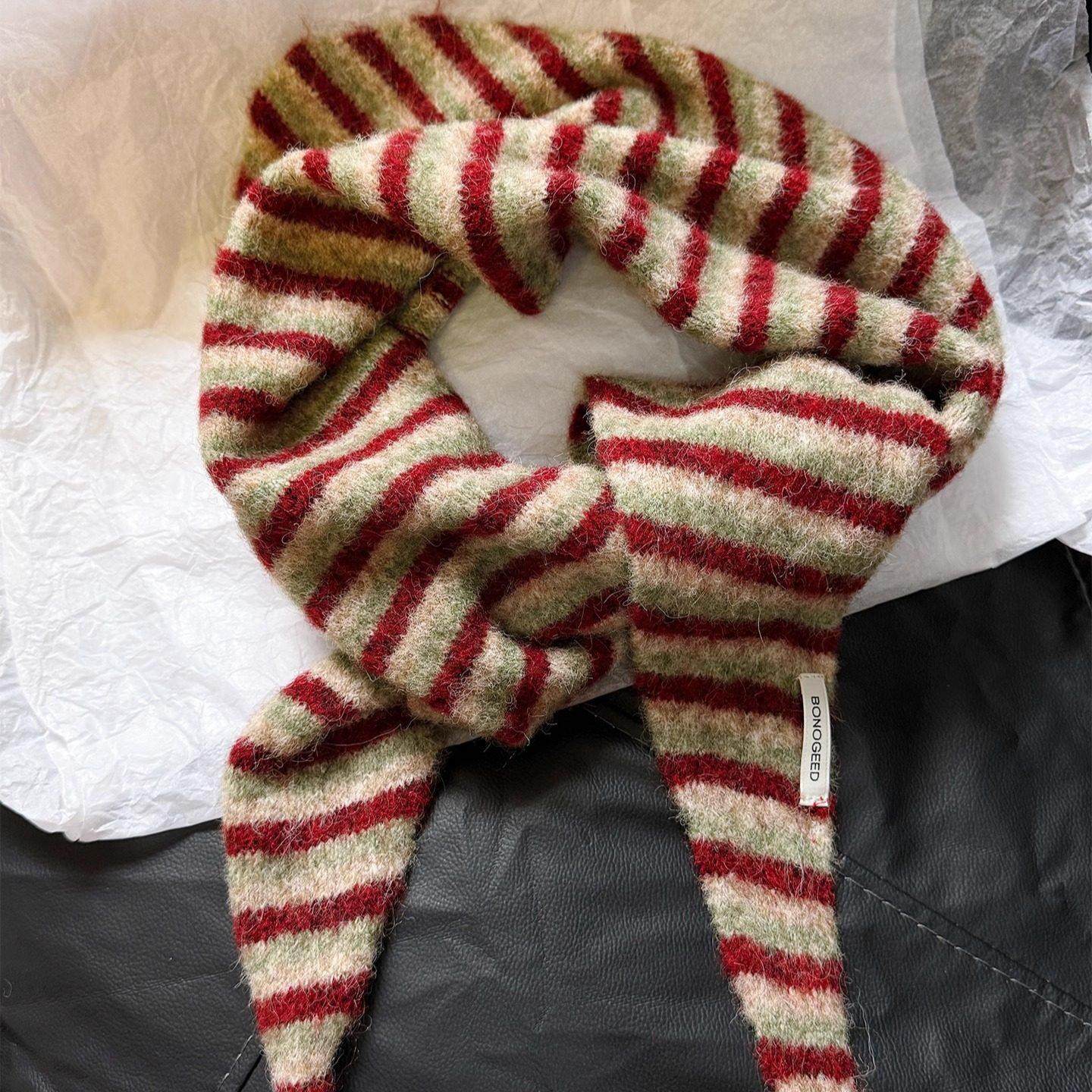 2026款韩系新条纹针织三角巾披肩女秋冬季时尚百搭多功能外搭坎肩,服饰配件/皮带/帽子/围巾,围巾/丝巾/披肩,淘宝优惠券,粉丝福利购,淘宝优惠卷