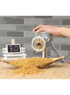 画眉饲鸟小型家用料颗粒机手动自制鱼饵鹦鹉鸟食猫狗养殖设备手摇