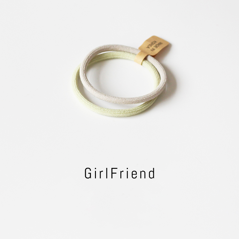 2根装简约发圈！girlfriend