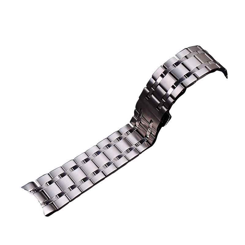 适用于天梭钢表带男女T099 1853杜鲁尔T099407A 207表链16mm21mm