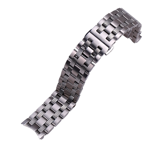 钢表带19mm适用于天梭1853恒意海星T065手表带t065430a表链腕带