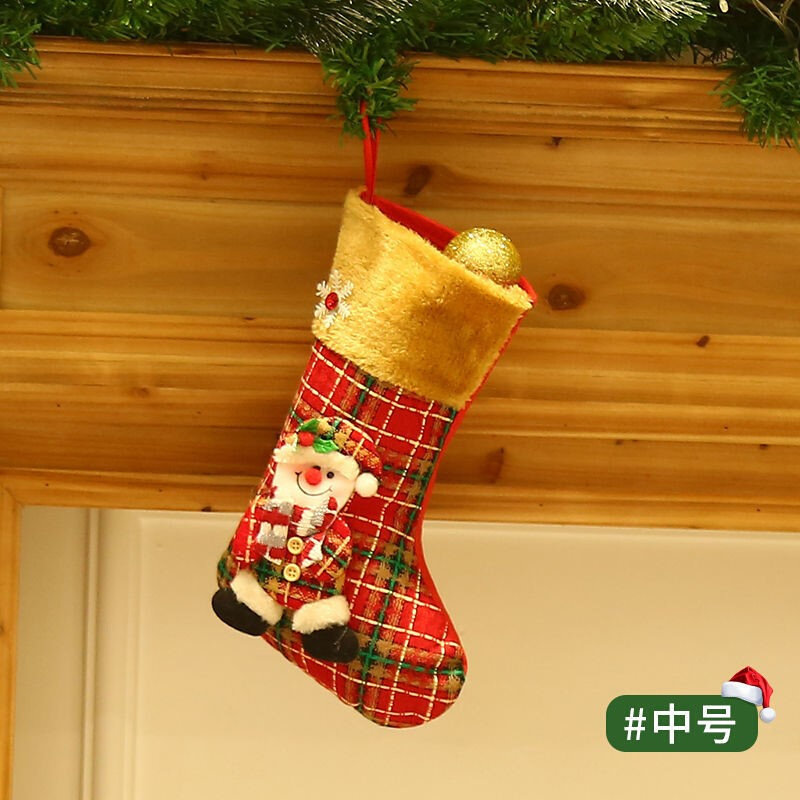 christmas socks gift ebag cshildrens gift santa claus lar