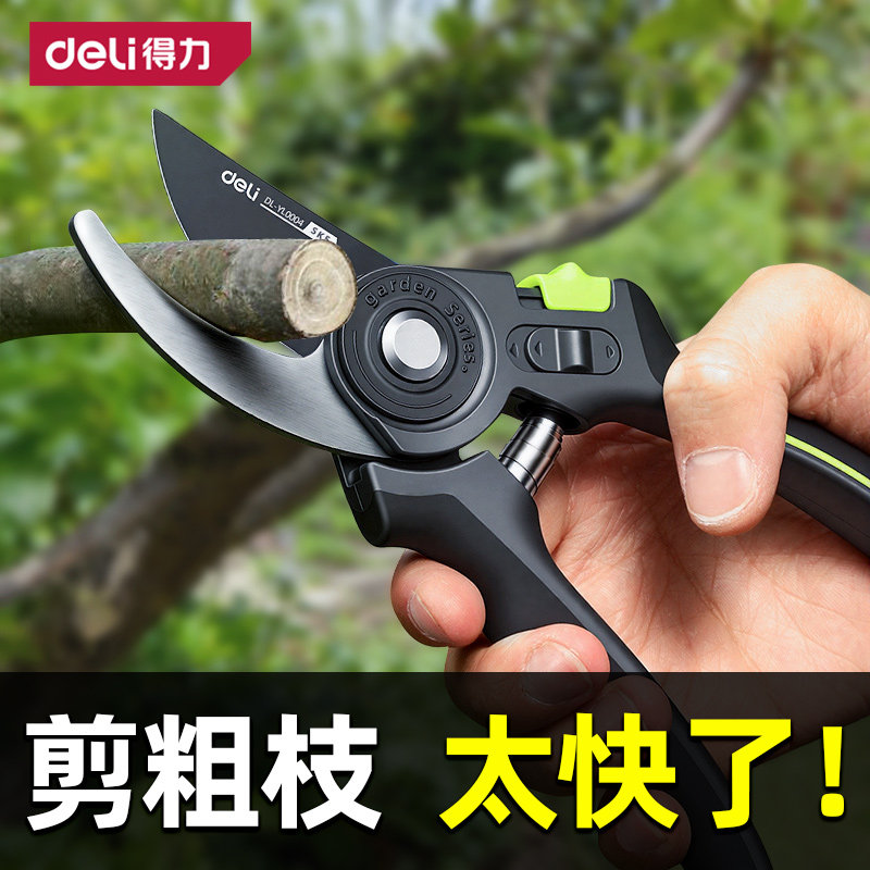 得力工具剪枝修枝剪刀果树园林剪图片