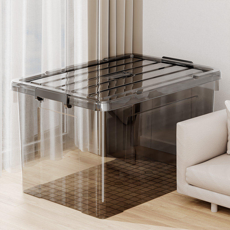 收纳箱大容量超大家用透明衣服被子玩具杂物储物箱塑料加厚整理箱,收纳整理,收纳箱,淘宝优惠券,粉丝福利购,淘宝优惠卷