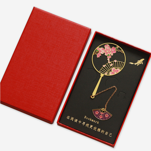 湖北武汉大学樱花书签礼盒装创意设计小清新礼物