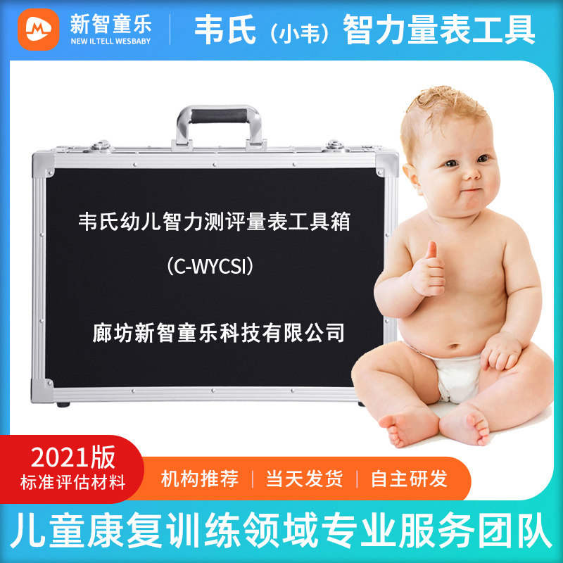 小韦氏幼儿智力测验量表第三四版学龄前儿童智商测评软件工具箱