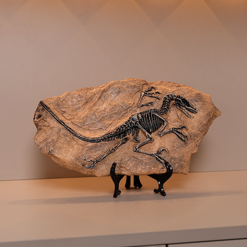 复古仿真恐龙化石标本树脂模型装饰品家用客厅电视柜玄关桌面摆件,家居饰品,装饰摆件,淘宝优惠券,粉丝福利购,淘宝优惠卷