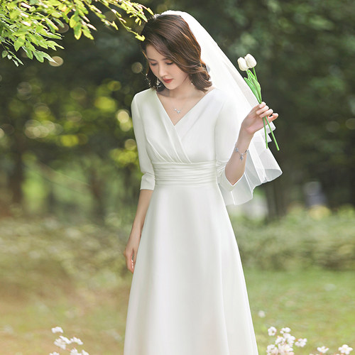 后悔没有早点遇见这件白裙子！