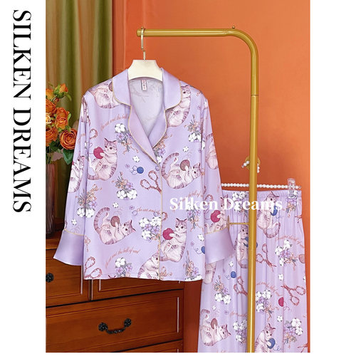 【悠长假期 | 黛莉的猫】春秋可爱休闲舒适可外穿睡衣家居服套装5