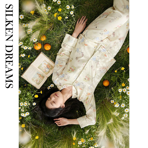 【少女期刊｜梦中童话】春秋时尚潮流可外穿薄款睡衣家居服7套装
