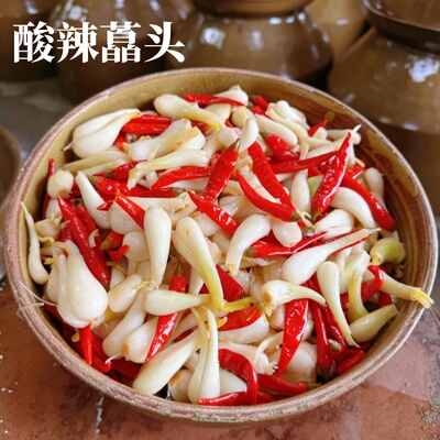 泡大蒜四川老坛子泡菜