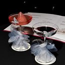 网红纱花鸡尾酒装 组合酒杯异形酒杯子 饰创意玻璃鸡尾酒杯漂亮个性