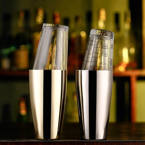 iching调酒器波士顿玻璃扣杯