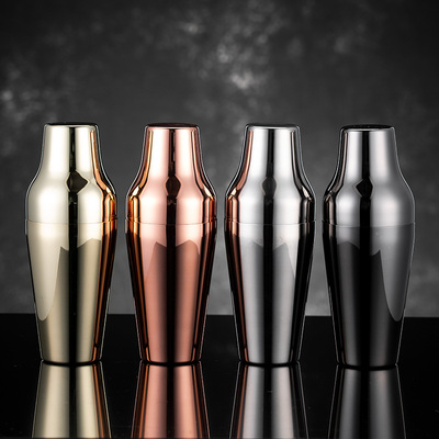 不锈钢法式两节摇酒壶大号