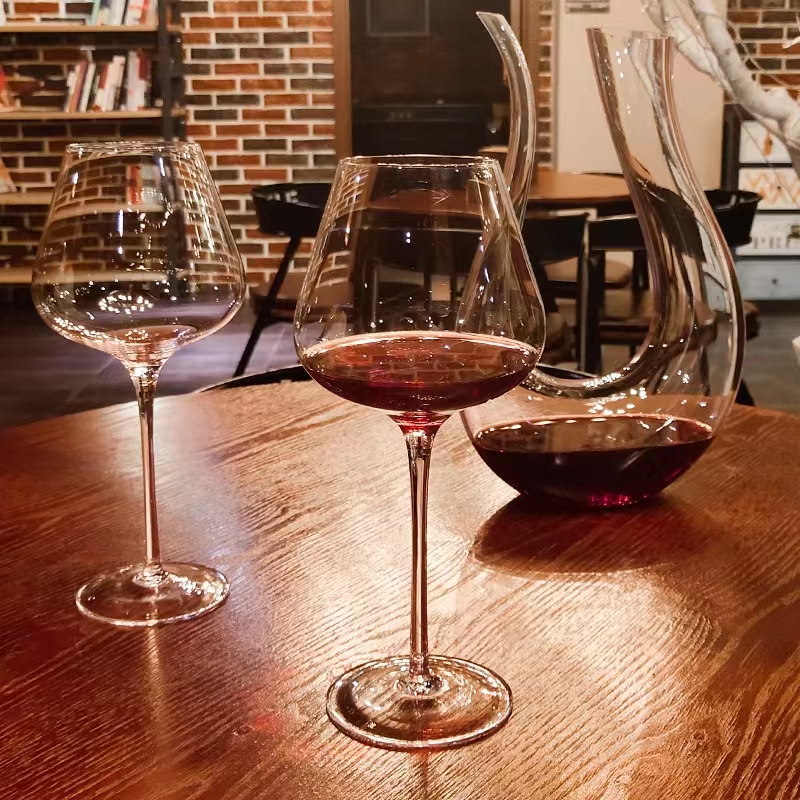 勃艮第红酒杯家用水晶玻璃葡萄酒杯大号欧式小奢华大肚高脚杯套装,餐饮具,葡萄酒/红酒杯,淘宝优惠券,粉丝福利购,淘宝优惠卷