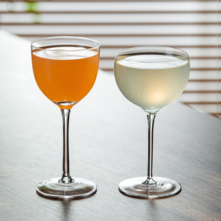 日式手工木村鸡尾酒杯水晶无铅玻璃马天尼杯尼克诺拉杯古典香槟杯