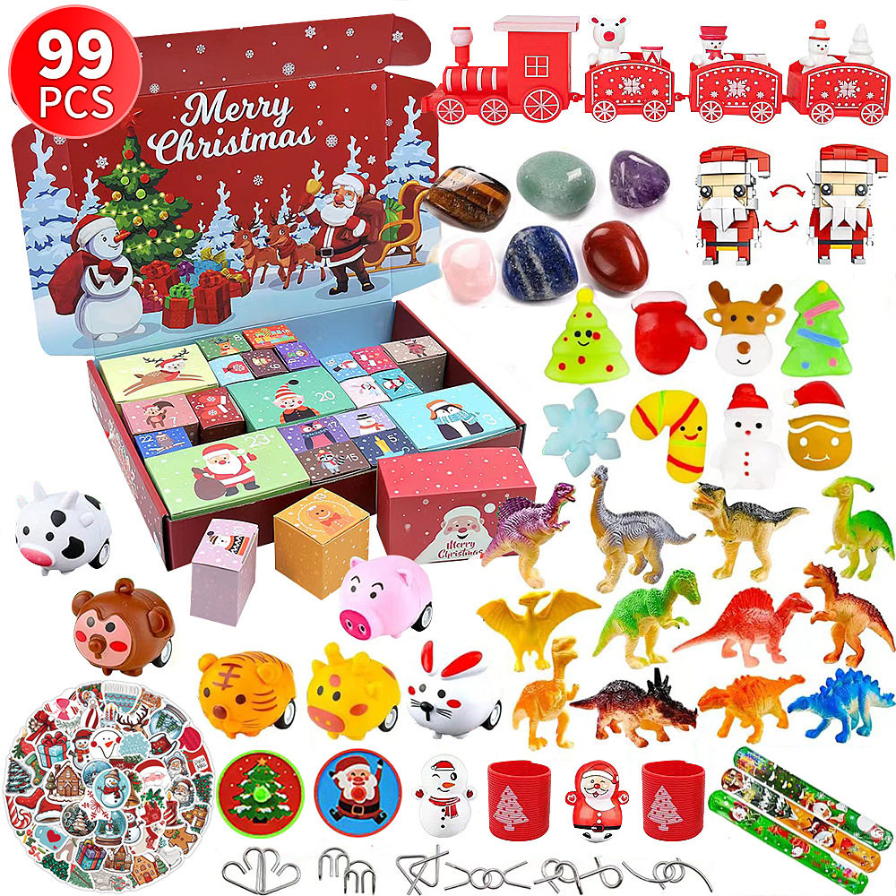 Mystery Fidget Toys Pack Set Pack Anti Stress Christmas Adve