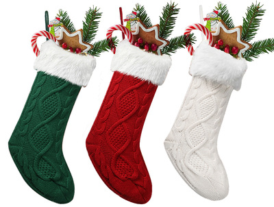 Christmas decoration tree stocking gift bag pendant 圣诞袜