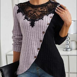 shirts long formal lace sleeves tops Ladies
