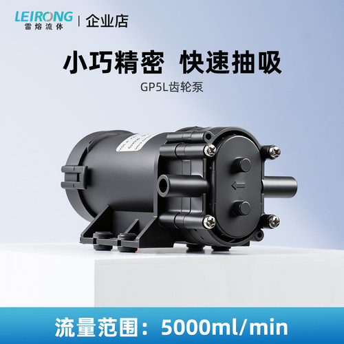 雷熔GP5L齿轮泵大流量小体积