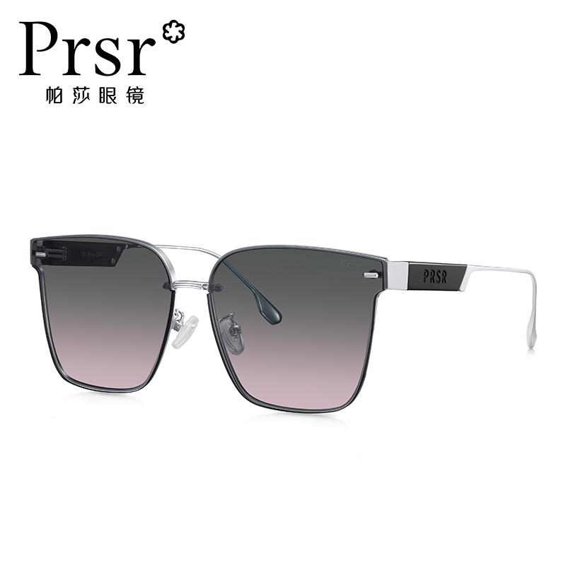 Prsr/帕莎新款遮光大框墨镜女