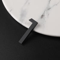 High-end 3D stereoscopic acrylic digital house number, crystal letters, English letters, creative hotel, guesthouse, apartment, room number, simple dormitory, rental room, self-adhesive door sticker signboard customization thumbnail 2