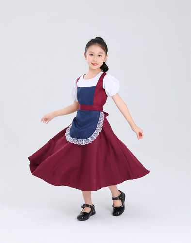 女中欧风演出话剧小红帽cosplay