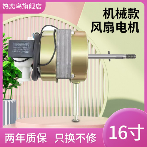 电风扇落地扇摇头电机